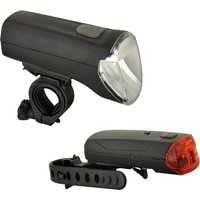 FISCHER Fahrrad-LED-Beleuchtungs-Set 60/30/15 Lux