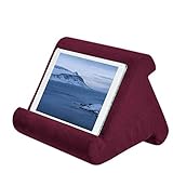 Tablet Halter Kissenständer Tablet Kissen, Buchhalter Telefon Ständer, Tablethalter IPad Ständer Halterung für Bett, Sofa,Auto, Tisch, Kompatibel mit Apple Telefon/IPad/Samsung Galaxy/EReader/Buch