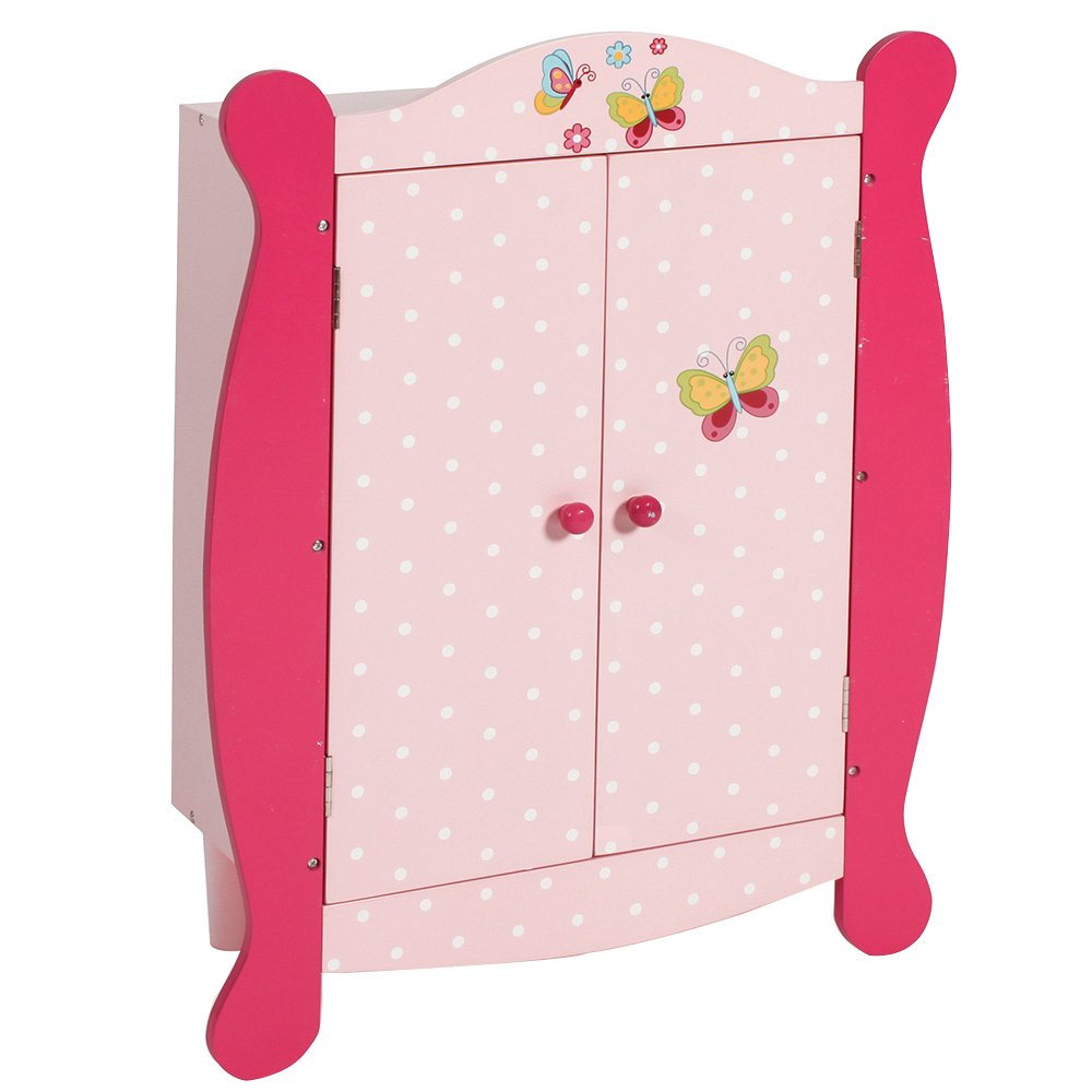 Bayer Chic 2000 519 90 Puppenschrank, Papilio pink, 22 x 46 x 59 cm