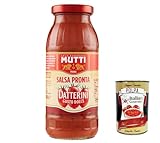6x Mutti Salsa Pronta Pomodoro Datterini sauce,Tomatensauce 100% Italienisch 300g + Italian Gourmet polpa 400g