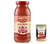 6x Mutti Salsa Pronta Pomodoro Datterini sauce,Tomatensauce 100% Italienisch 300g + Italian Gourmet polpa 400g