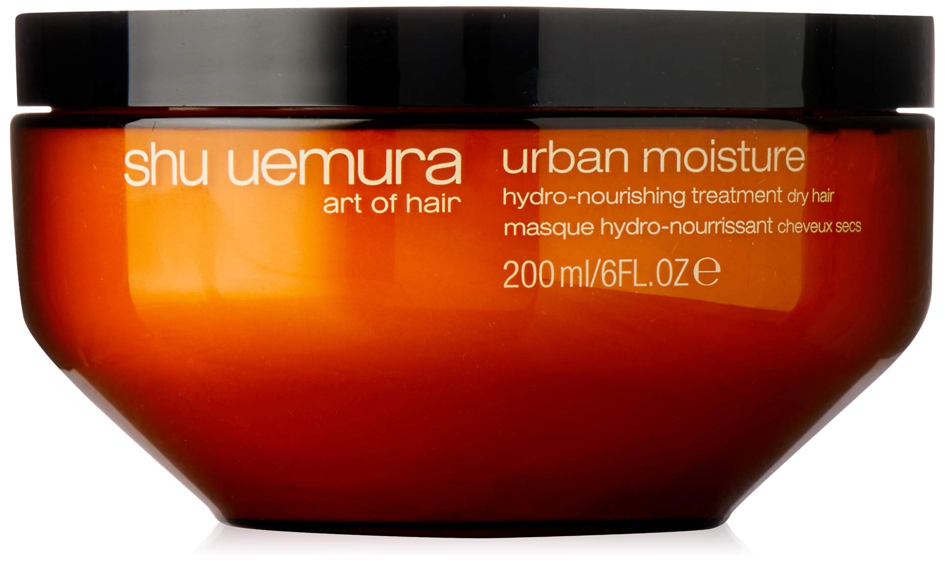 Shu Uemura, Urban Moisture, Feuchtigkeitsspendende Haarmaske, Für trockenes Haar, Mit Moringaöl, Für nachhaltige Geschmeidigkeit und Glanz, 200 ml