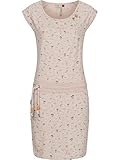 Ragwear Damen Kleid Sommerkleid kurz Penelope Beige Print A22 Gr. L