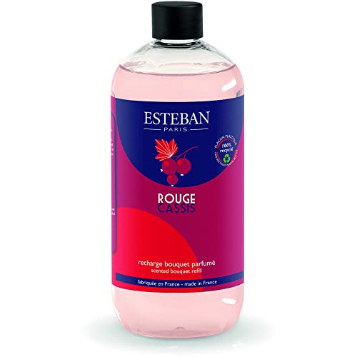 ESTEBAN Rouge Cassis Nachfüllpack für Duftstrauß, 500 ml