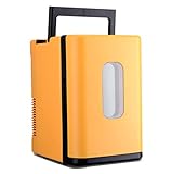 HL 10L Car Home Portable Mini Kühlschrank, Yellow,yellow