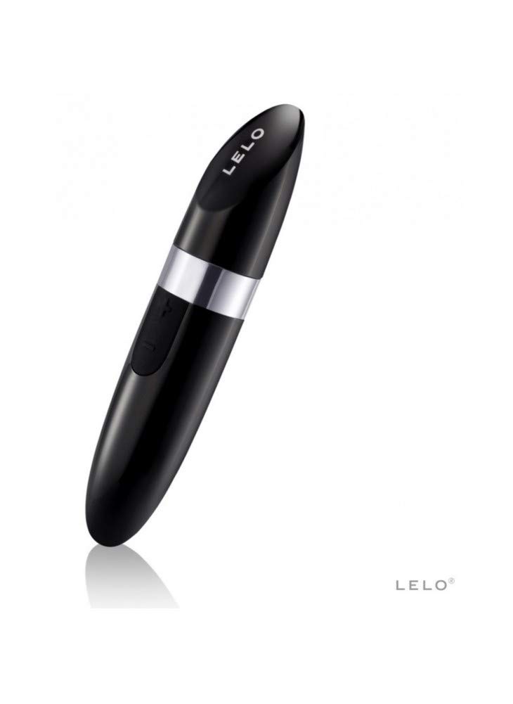 LELO MIA 2 Lippenstift-Style Vibrator Black Diskreter Bullet Klitoral Massager für Frauen (1 Jahr Garantie)