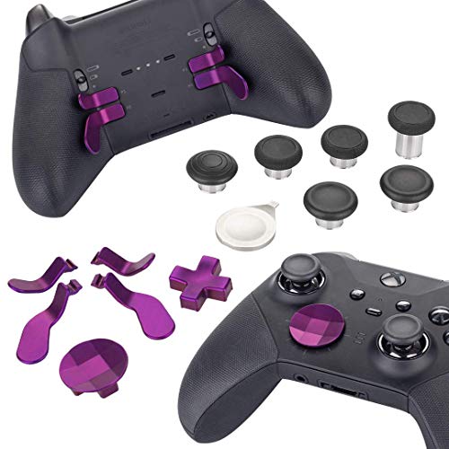 Elite Series 2 Controller Replacement Part Custom Accessory Kit (Xbox One, Xbox Series X), violett