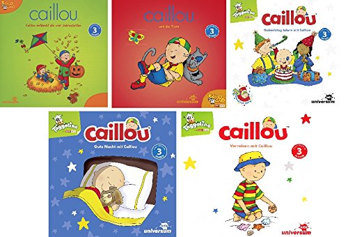 Caillou - 5 CD / Hörspiel Set - Deutsche Originalware [5 CDs]