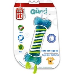 DOGIT GUMI Floss Zahnpflegespielzeug Groß, Hundespielzeug, Geschicklichkeitsspiel für Tiere