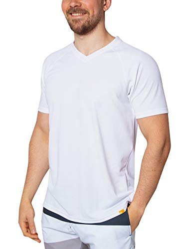 IQ UV Schutzkleidung Herren UV Shirt, ideal für alle Outdoor-Aktivitäten, TÜV geprüft, hergestellt in Europa, recycelt