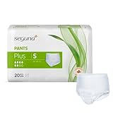 SEGUNA Pants Plus Small - Inkontinenzhosen (1 Karton = 3 x 20 Stück)