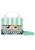 Mickey Mouse Loungefly - Micky & Minnie Date Night Diner Frauen Handtasche multicolor