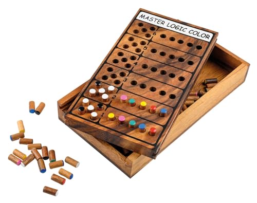 Philos 6333 - Kodikas, Logikspiel, Konzentrationsspiel für 2 Spieler, Holz