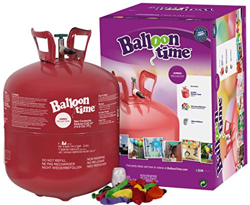 PARTY - Helium Gasflasche mit 50 Luftballons (68614)