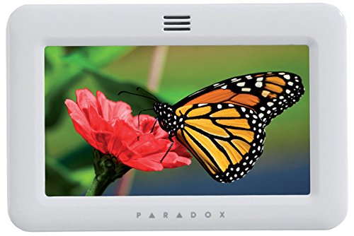 Paradox TM50W Touchscreen Tastatur für DIGIPLEX Evo Magellan MG5000/MG5050 Spectra SP SP4000 SP65 Farbe Weiß Elfenbein