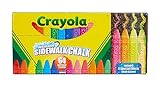 Crayola Kreide Kinder, Farbenfrohe Straßenkreide Box mit 64 Stück Kreide für Strassen und Pflastersteine, Waschbare Malkreide Straße Kinder, für Kinder ab 4 Jahren