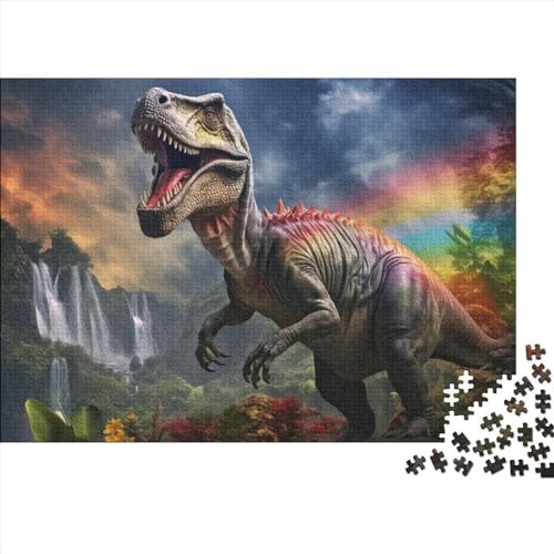 Dinosaurier 1000 Teile Puzzles Für Erwachsene Und Kinder Ab 14 Jahren, Puzzle Motiven, Impossible Puzzle 1000pcs (75x50cm)