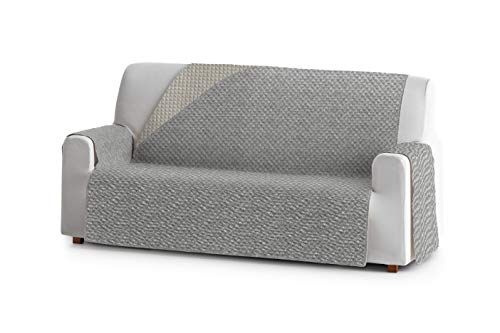 Eysa Mist Sofa überwurf, Polyester, C/6 grau, 3 Sitzer 160cm. Geeignet für Sofas von 170 bis 210 cm
