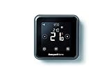 Honeywell Home T6 Funk-Raumthermostat Aufputz 5 bis 37 °C, mit Wi-Fi, Schwarz