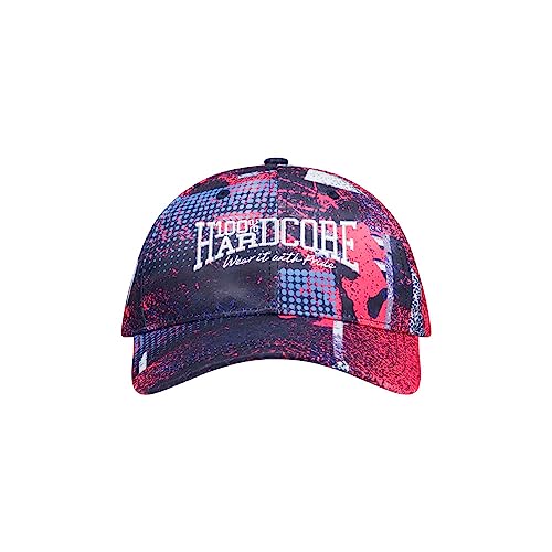 100% Hardcore Herren Strapback Cap Discharged | Black