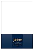Janine Design Spannbettlaken - 100 x 200 cm - weiß