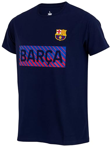T-Shirt Barça – Offizielle Kollektion FC Barcelona, blau, XL