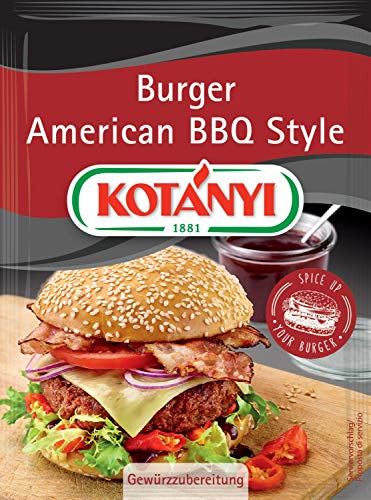 Kotanyi Burger American BBQ Style Briefpackung 5er Pack