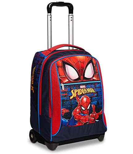 Big Trolley Spider Man, Rot und Blau, Schule und Freizeit