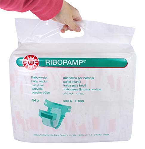 Ribopamp Babywindeln Marken - Windeln von Nobamed (216 x small 3-6 kg)