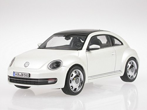VW Beetle 2012 weiss Modellauto Schuco 1:43