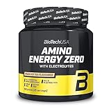 BioTechUSA Amino Energy Zero with electrolytes, 360 g, Pfirsich-Eistee