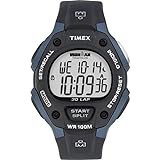 Timex Ironman Classic 38mm Digitaluhr für Herren, schwarzes Kunstharz-Armband, T5H591
