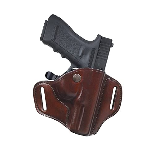 BIANCHI® 82 Gürtelholster, Leder / braun, rechts, Glock 19/23/36/45/46/48, 50 mm BL
