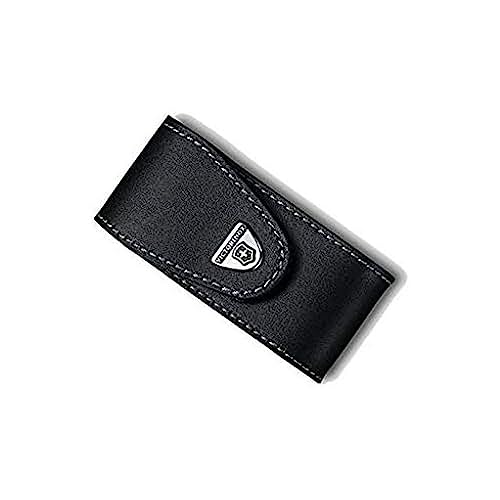 Victorinox, Gürteletui Leder, schwarz, Accessoires für Taschenmesser, Outdoor, Multifunktion