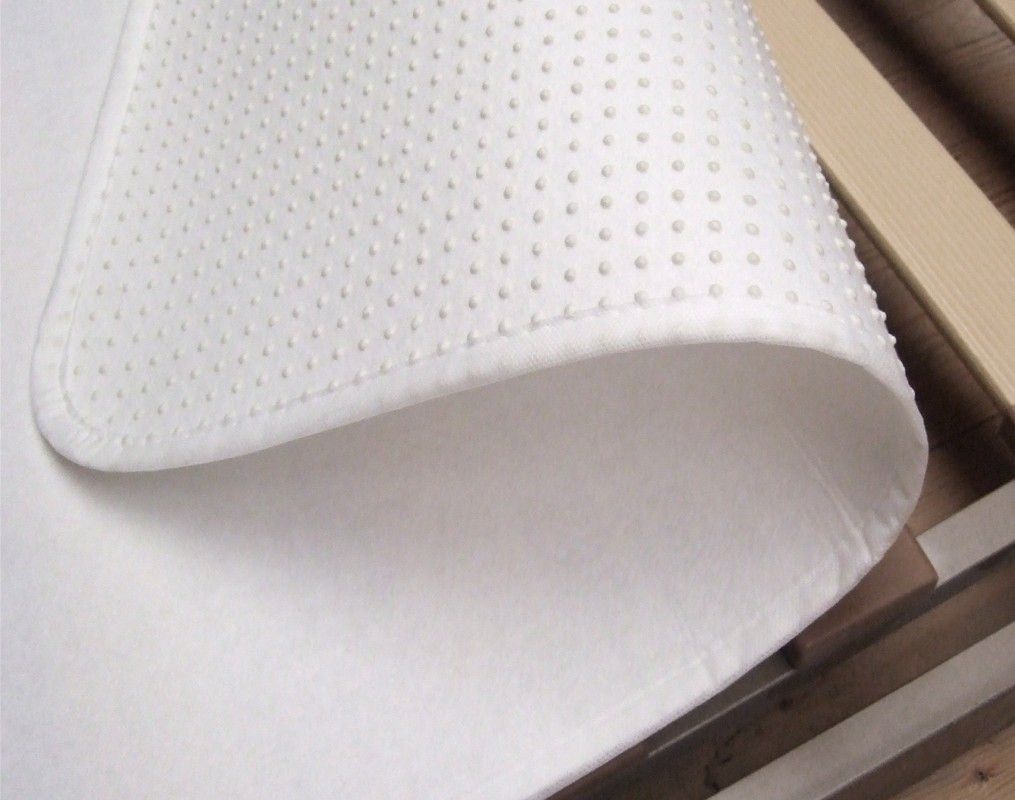 Biberna Sleep & Protect Matratzenschoner Noppenunterlage weiß, 95x195 cm