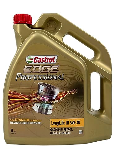 Motoröl Castrol EDGE Professional Longlife III 5W-30, 5 Liter (Neue Verpackung 2018)
