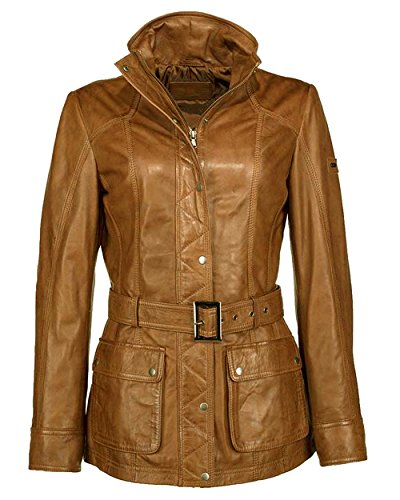 JCC Damen Lederjacke R6382 Cognac 50