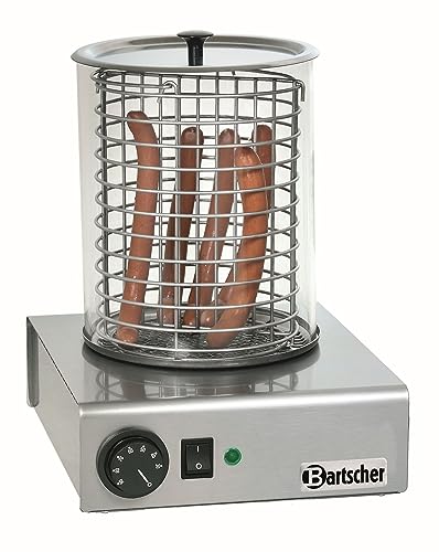 Bartscher Hot-Dog-Gerät mit Glaszylinder 30 - 90 °C A120401
