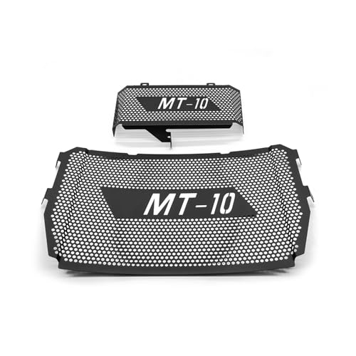 Kompatibel mit MT-10 MT 10 MT10 FZ-10 FZ10 FZ 10 2016–2023. Motorradzubehör, Kühlerschutzgitter und Ölkühlerschutz