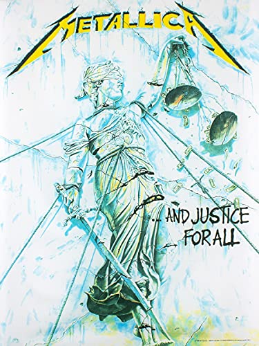 Grindstore Flagge Metallica: and Justice for All Offizielles Lizenzprodukt