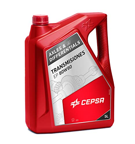 CEPSA 540623073 Mineralöl für Schaltgetriebe TRANSMISIONES EP 80W90, 5 Liter