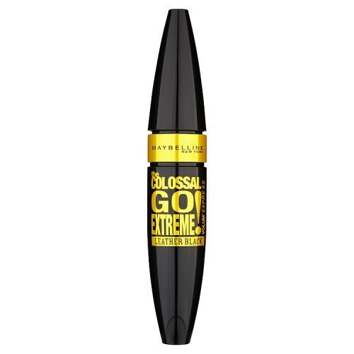 2 x Maybelline New York The Colossal Go Extreme Leather Black Mascara 9.5ml