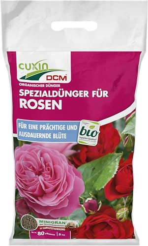 Cuxin Rosendünger und Blumendünger 5 kg organisch Biodünger Naturdünger ÖKO