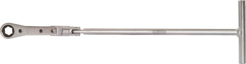 KS Tools Glühkerzen-T-Griff-Ringratschen-Hubknarre, 10mm - 500.7341
