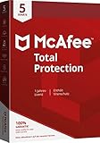 McAfee Total Protection, 5-Geräte, 1-Jahr, Windows/Mac/Android/iOS (Code in a Box)