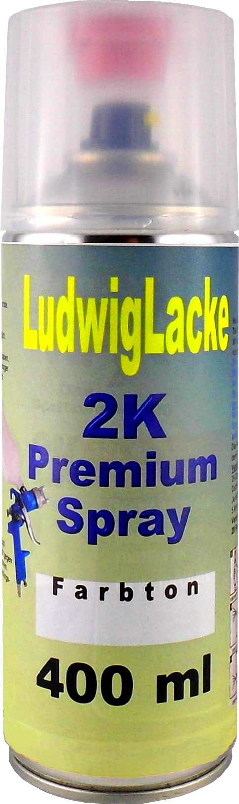 Ludwig Lacke RAL 6010 GRASGRÜN 2K Premium Spray SEIDENMATT 400ml