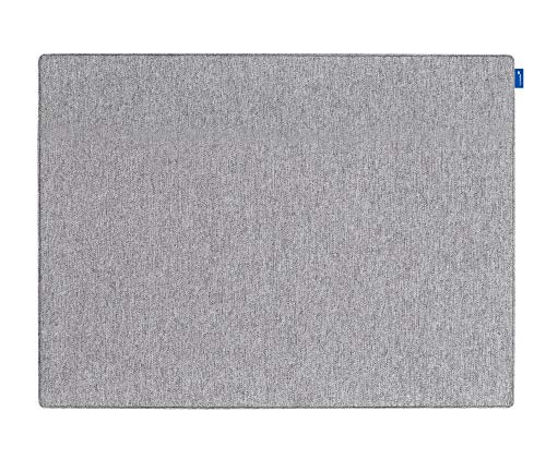 Legamaster 7-144550 Board-Up Akustik-Pinboard, schalldämpfende Pinnfläche, Textil, quiet grey, 75 x 50 cm