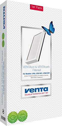 Venta 2221100 VENTAcel & VENTAcarb Filterset 1er Pack, Weiß
