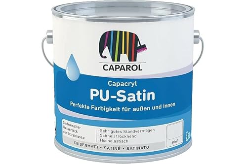 Caparol Capacryl PU-Satin hochwertiger, PU verstärkter Acryllack 2,500 L