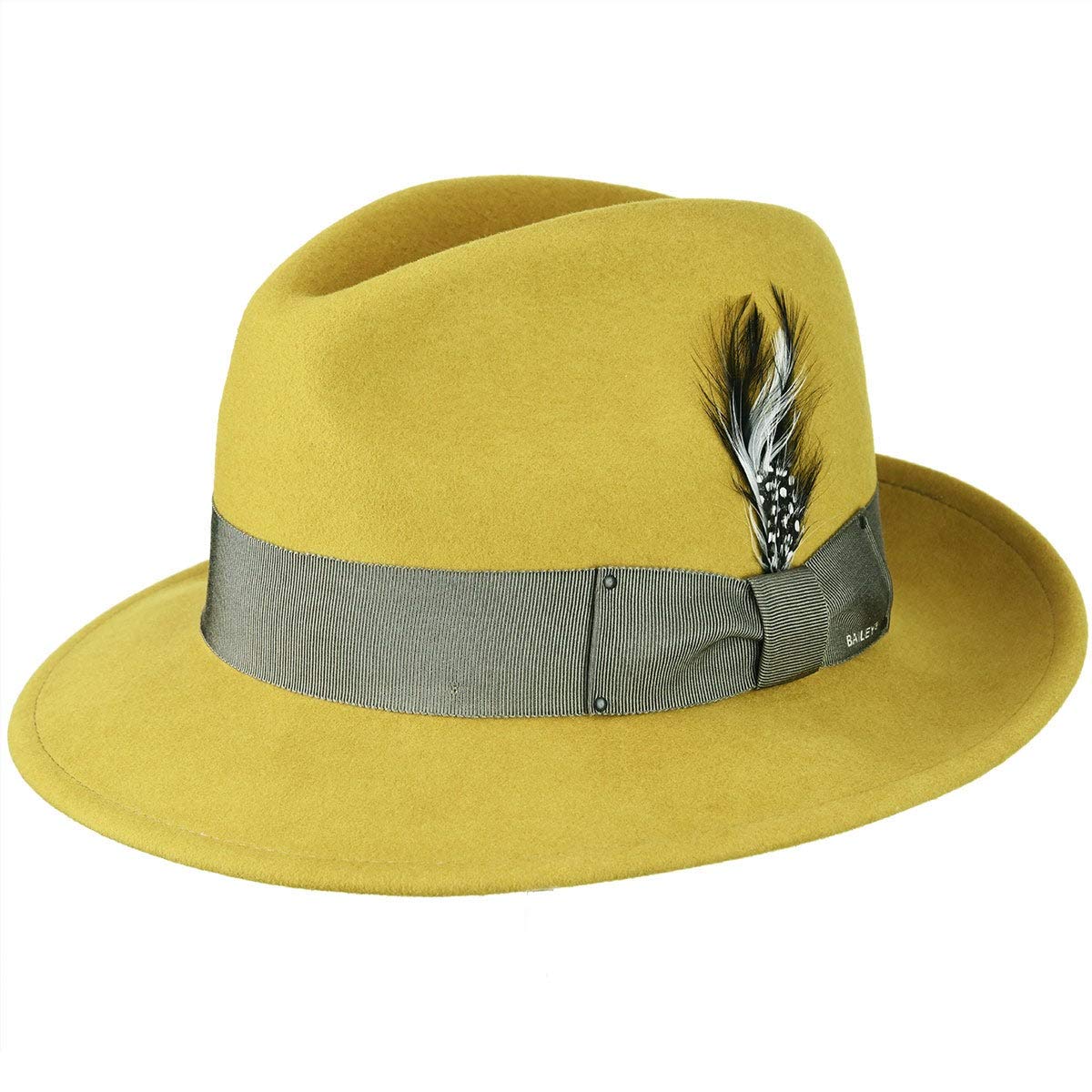 Bailey 1922 Blixen Wollhut Wollfilzhut Filzhut Fedora (XL (60-61 cm) - senf)